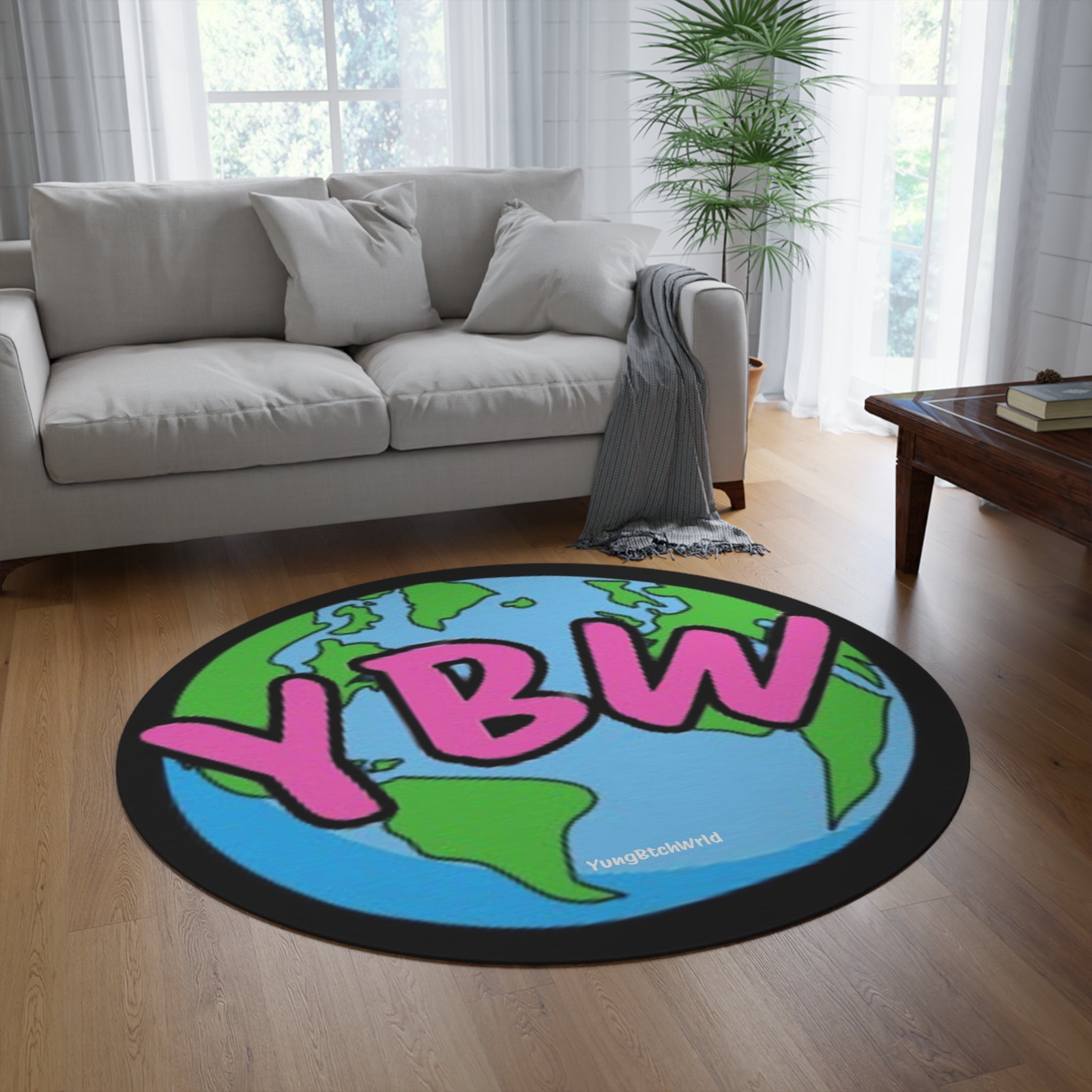 YBW round rug